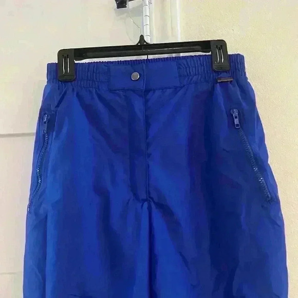 Women’s Edelweiss Blue Ski Pants with Foot Straps Size 10 EUC - Picture 2 of 5
